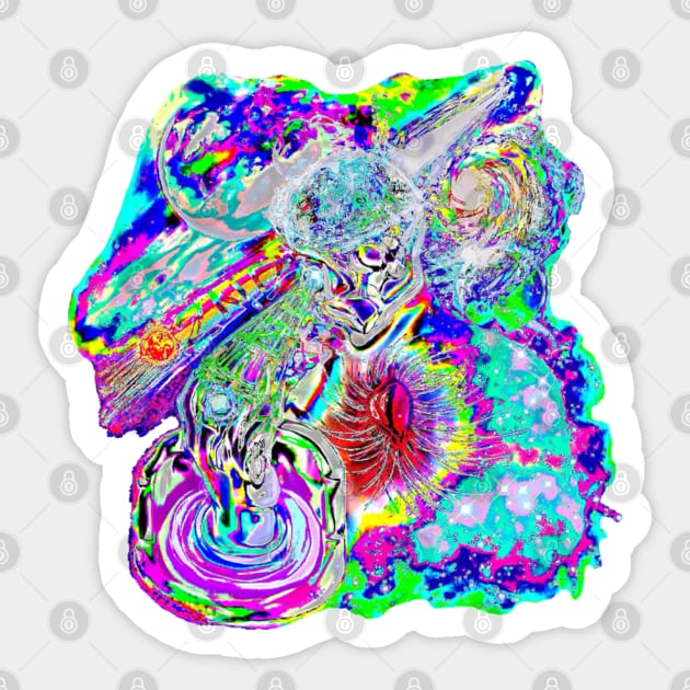 Official :2nd End; Psychedelic Enlightenment Sticker by 2ndEnd